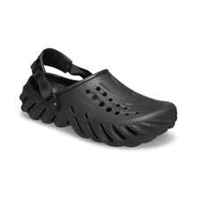 Crocs 中空洞洞鞋 Echo Clog EVA 透氣穿孔休閒鞋 男女通用 207937-001 - 207937-001 - 查看 1