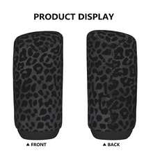1 buah Penutup Tuas Persneling Motif Leopard Hitam - penutup tuas persneling - View 2