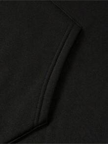Men's Premium Hoodie And Comfortable Winter Jogger Pants Set - 黑色 - 查看 4