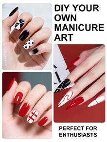 Peacecolor 25PCS Gel Nail Polish Set 20 Colors With 5 Base Top Coats Glossy Matte Silver Gold Glitter Soak Off Spring Summer Vacation Gift For Women - 彩色 - 查看 6