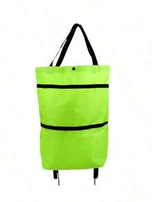 Portable Shopping Carts - Green - View 5