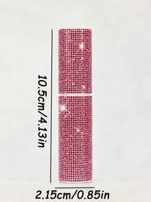 10ml 水鑽旋轉香水瓶，迷你全水鑽鑲嵌空香水瓶，便攜式可充填噴霧瓶，閃亮水晶裝飾旅行香水噴霧器，奢華創意化妝水便攜精緻液體分裝瓶，可充填化妝品分裝瓶，便利水鑽奢華香水筆，口紅造型旋轉伸縮噴霧瓶，水鑽樣品分裝瓶，口袋尺寸化妝瓶，節日、生日、教師節禮物，開學必備 - 彩色 - 查看 11