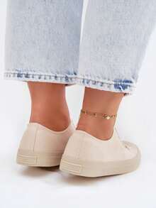 Women's Big Star TT274121 Classic, Light And Comfortable, Timeless Women's Footwear Ideal For Everyday. Beige Brown - Beige - View 6