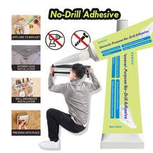 Strong Nail-Free Glue Transparent Powerful Adhesive Suitable For Wall, Metal, Mirror, Tile, Baseboard, Bathroom Shelf, Waterproof, Multi-Purpose, No Drilling, Home Adhesive, Sealant, Strong Fixing Sealant, Nail-Free Glue, Daily Repair Tool - 2CJ-350 - View 3
