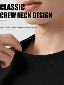 Men's Oversized Vintage Faith Sword Cotton Shirt Gym Athletic Inner Wear Hoodie Match Outerwear - Black - View 7