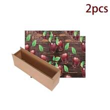1pc Vintage Wood Grain Apple Pattern Rubber Absorbent Dish Mat, Espresso Machine Countertop Absorbent Mat, Sink Drain Mat, Soft Faucet Absorbent Mat, Sink Cup Mat, Home & Kitchen, Bathroom Accessories - Multicolor - View 10