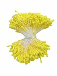 Approx. 400pcs Artificial Flower Stamens, Handmade Floral Decoration Faux Flower Centers, Wedding Accessories, Home DIY Decor Materials, Indoor Scene Props; Suitable For Home, Room, Bedroom, Office, Desk, Pastoral Style Space Arrangement; Compatible With Birthday, Graduation, Wedding, Confession Theme, Mother's Day, Arbor Day, Various Holiday Party Use - Multicolor - View 2