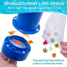 Pool Cleaning Vacuum Jet Tool With Pole Set, Vacuum Head Accessory Without Pole, Swimming Pool Vacuum With Surface De-Fogging Function, Swimming Pool Maintenance Kit, Suitable For Swimming Pools, Fountains, Compact Swimming Pool Vacuum Jet, Includes Debris Bag And Pole, Lightweight Swimming Pool Maintenance Tool - A - View 9
