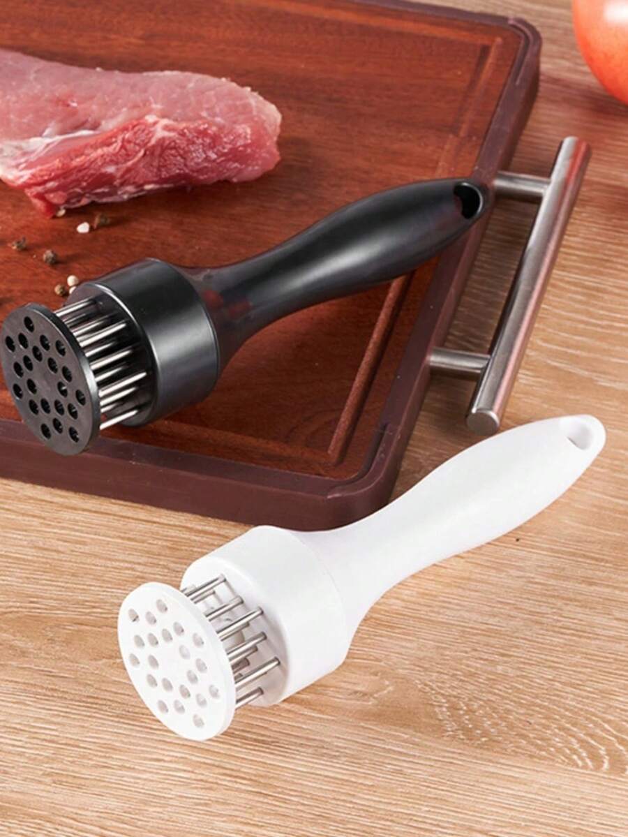 不鏽鋼針式肉類嫩化工具,專業廚房用具,適用於嫩化與烹飪 BBQ、醃漬、牛排、牛肉與禽肉的廚房配件 - 查看 1