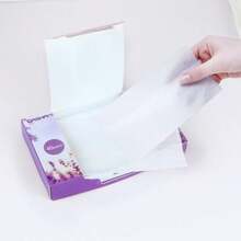 1 Box 40pcs Natural Dryer Sheets Large Capacity, Plant-Based Lavender Fabric Softener Sheets, Soften Clothes And Eliminate Static, Deodorizing Aromatherapy Laundry Sheets, Anti-Static Fragrance Sheets, Lavender Scent - Lavender Fabric Softener - View 2