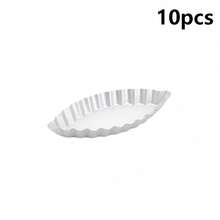 Aluminum Boat Shaped Tart Mold - Baking Pan For Madeleines Cookies & Pastries - Scalloped/Smooth Edge Design - 9.5cm/11.8cm Oven Baking Tool - Multicolor - View 16