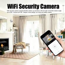WJG 1PC Multiple Models Available, Including 1290P HD Video Baby Monitor With Camera And Audio, 2.4GHz Night Vision Camera - White - View 3