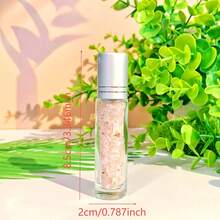 隨機 1 件高品質天然碎石香水瓶 天然水晶碎石 生日禮物 女性禮物 場景裝飾 桌面裝飾 - 彩色 - 查看 7