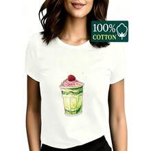 Women T-Shirts - 白色 - 查看 5