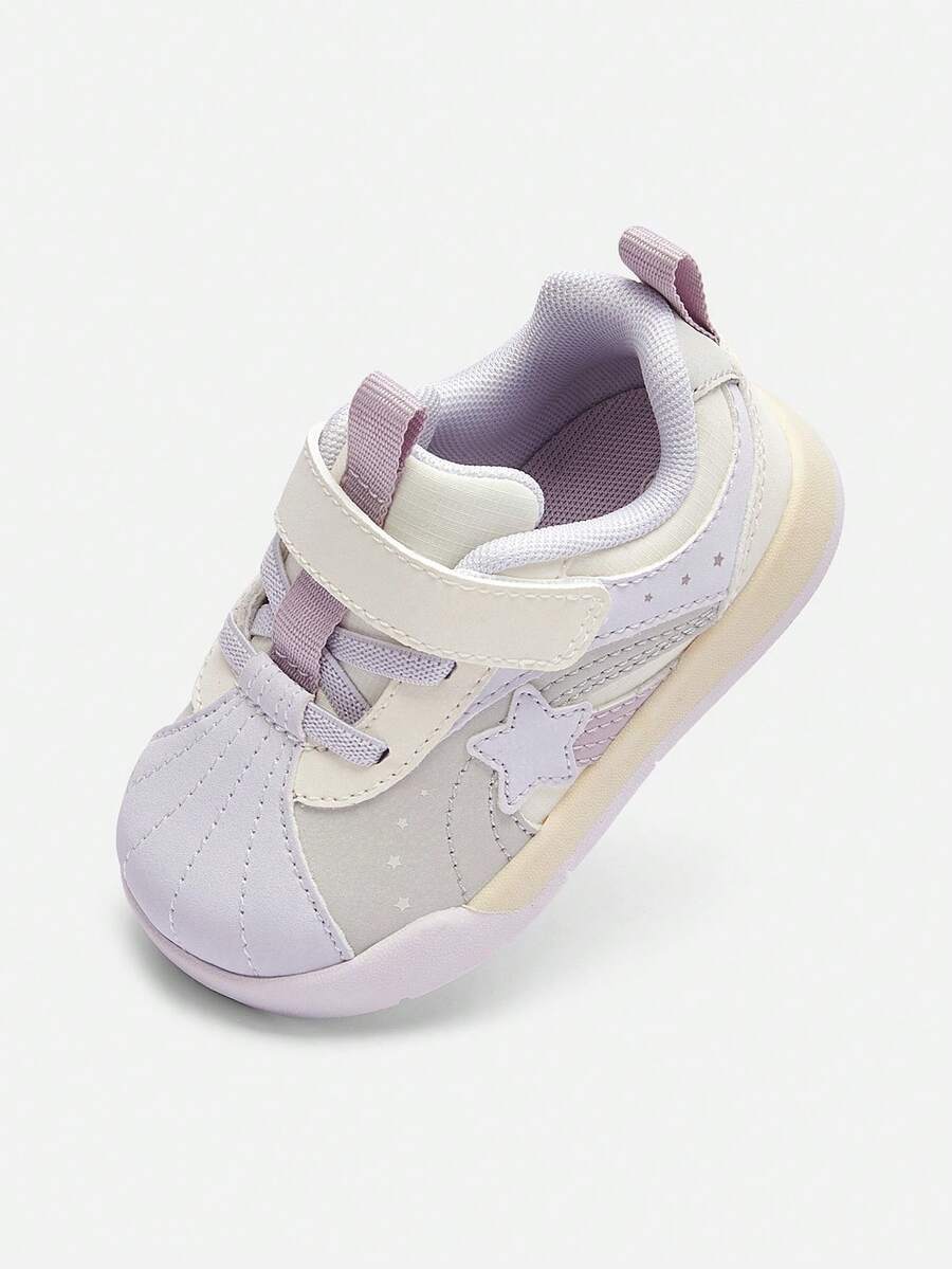 Balabala 幼兒初學走路鞋 2026 春/秋新款 經典防滑麵包鞋 童鞋 - 紫灰色調 - 查看 1