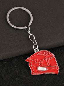 1 pieza Llavero de casco de motocicleta estilo cyberpunk/Regalo de carreras de motocicleta/Regalo creativo para entusiastas de motocicletas. - Multicolor - Ver 5