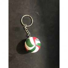 Gantungan Kunci Bola Voli Mini PVC 3,8cm, Gantungan Kunci Bola 3D, Gaya Olahraga, Hiasan Tas yang Dapat Dipersonalisasi, Koleksi untuk Penggemar, Hadiah Kenang-kenangan - MultiWarna - View 10