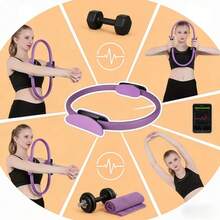 1 buah Cincin Resistensi Yoga Multifungsi, Peregang Punggung Pilates, Peralatan Kebugaran Serbaguna, Cocok untuk Otot Inti, Lengan, Kaki dan Punggung, Aksesori Latihan, Hadiah yang Dipersonalisasi, Hadiah Kebugaran - MultiWarna - View 3