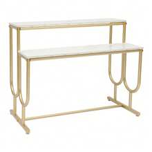 TFCFL 1 Pcs Tiered Shoes Display Rack, 2-Tier Iron Display Stand, 39.37x18.9x31.5in Display Shelf To Store Handbags, Shoes, Potted Plants, Books, Decorative Ornaments-Gift For Family, Friends, Birthdays, Christmas, Mother's Day, Boyfriend, Girlfriend - 1PC - View 7