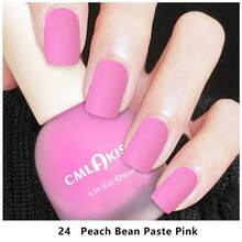 CMLAKISS Summer New Matte Quick-Dry Nail Polish, Peel-Resistant, No UV Lamp Required, Suitable For Fingernails And Toenails - Multicolor - View 10
