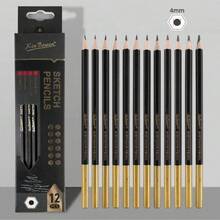 12pcs Sketching Pencils, 2H-8B Drawing Pencil Set, Professional Drawing Hand-Drawn Sketching Pencils, Ideal Choice For Artists, Students And Beginners For Sketching And Creation - 2H-8B - View 7