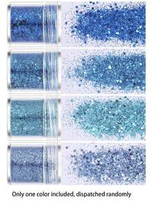 Random Color, Shiny Sequin Decor DIY Holiday Hair Accessories, Multi-Functional Use, Hair Styling Tool - Multicolor - View 17