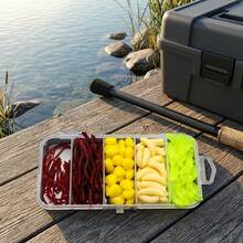 161Pcs Soft Bait Lure Kit With Mealworms Earthworms Corn And Bloodworms For Freshwater Fishing - Multicolor - View 11