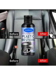 KineShineX Car Interior Polishing & Repair Paste, Suitable For Leather Seats, Dashboard, Center Console, Bumper And Plastic Parts, Scratch & Wear Repair Paste (New And Old Version Caps Shipped Randomly) - Multicolor - View 6