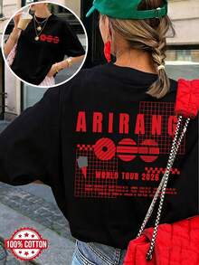 Women T-Shirts - Black - View 1