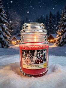 Large Christmas Magic Scented Candle | Long Burning Up To 150 Hours | Perfect Christmas Gift For Women - one-size - View 2