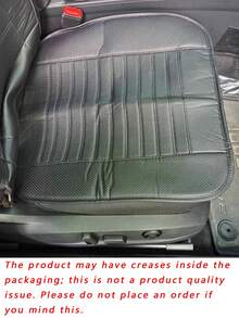 1件全包覆汽車座椅套，適用於轎車後座，適合夏季旅行，涼爽透氣，也適用於SUV及其他車型，防滑橡膠底，附收納口袋，汽車配件 - 全包打孔 - 查看 9