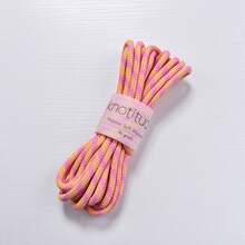 Cuerda de núcleo de poliéster trenzada de dos colores 6mm 5 metros, cuerda duradera para todo uso en exteriores para asegurar, mástil de bandera, columpio, uso marino - Multicolor - Ver 16