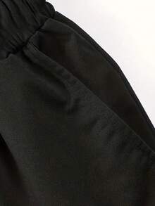 Men's Premium Hoodie And Comfortable Winter Jogger Pants Set - 黑色 - 查看 7
