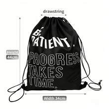 FIVING 1 pieza Mochila de boxeo con cordón, gran capacidad, bolsa de deporte portátil para entrenamiento de baloncesto, almacenamiento de equipo de Muay Thai, kickboxing y entrenamiento - Negro - Ver 4