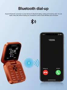 SERVO I17 Air Mini 可折疊小手機 1.77 吋螢幕 雙 SIM 卡 快速撥號 黑名單 FM 收音機 2G GSM 迷你翻蓋手機 - 白色 - 查看 9