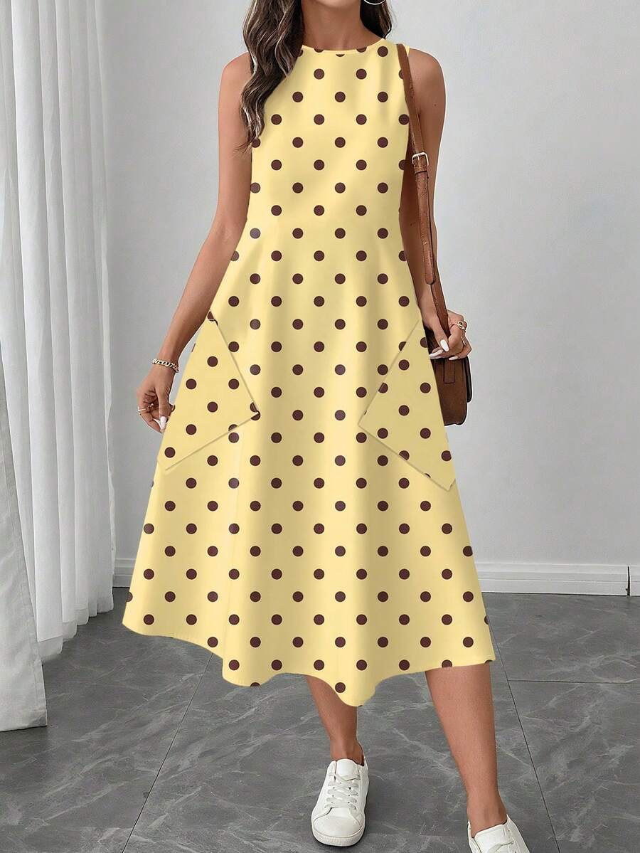 Women Midi Dresses - Multicolor 3 - View 1