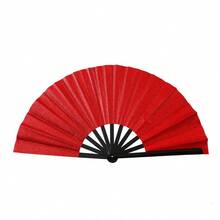 Shiny Hand Fans For Women, Large Party Style Folding Fans, Birthday Theme Performance & Festival Dance Party Gift, Assorted - Multicolor - View 20