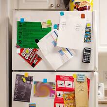 2/1sets Fridge Clips - Multifunctional Colorful File Organizer, Suitable For Home And Kitchen Scenes, Perfect Christmas Gift Choice, Candy Color Magnetic Clips, Memo Clips, Colorful Stationery Clips, Magnetic Metal Small Clips, Multifunctional Magnetic Photo Clips - A - View 2