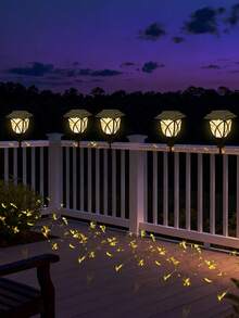 2/4pcs Solar Powered LED Lights, IP44 Waterproof Outdoor Solar Lights, Dual-Use Pathway And Pool Underwater Lights, Solar Wireless Warm White Decorative Lights, Suitable For Frame Pools, Trampolines, Gardens, Patios, Parties, Holiday Decorations - Warm Light - View 9