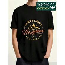 Men T-Shirts - 黑色 - 查看 7