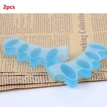 2pcs Toe Separator & Corrector, Bunion & Overlapping Toe Alignment Splint, Foot Care Protector To Prevent Shoe Friction - A - View 13