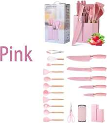 Knife Sets - Pink - View 4