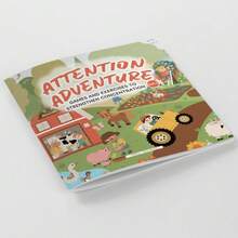 Attention Exploration Focus Training Activity Book, Focus And Observation Brain Games, Visual Search, Mazes, Logic Puzzles And Thinking Challenges, Colorful Illustrated Pages, Multiple Themes And Difficulty Levels - Attention Adventure - View 13