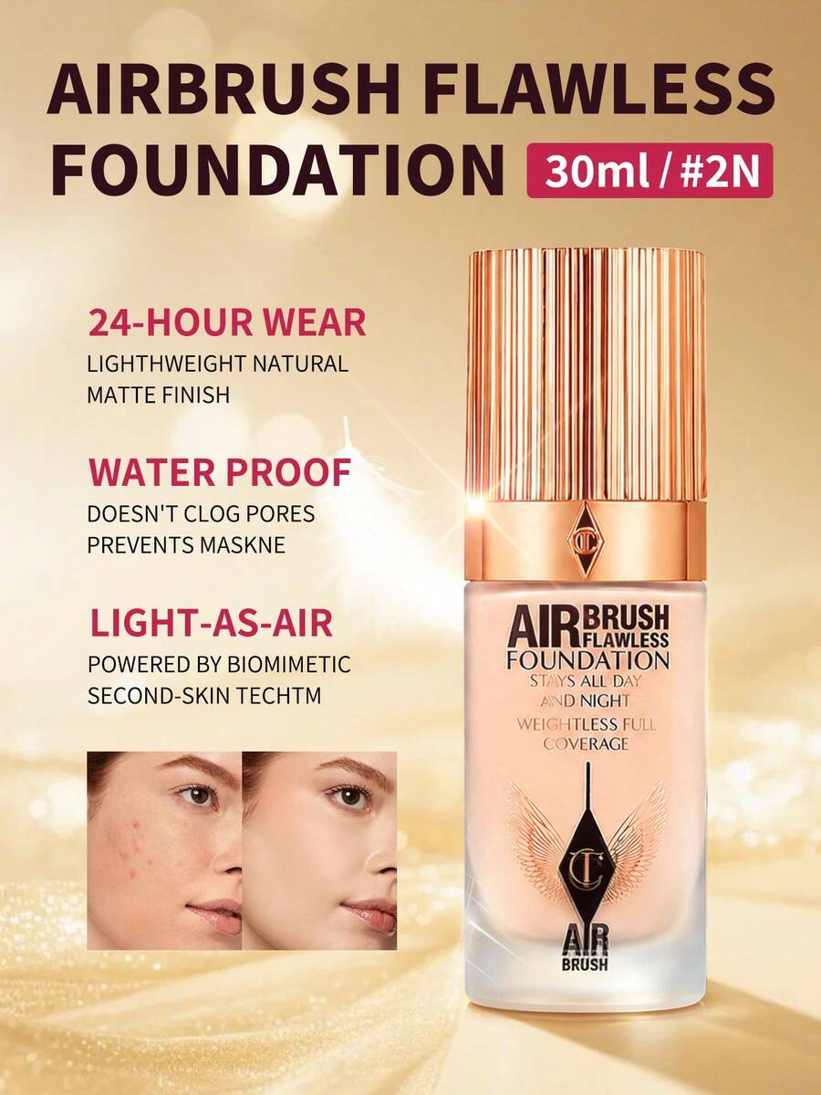CHARLOTTE TILBURY 氣墊完美底妝粉底液 - 2號自然色 30mL E 1.0 Fl.0z. - 2N - 查看 1