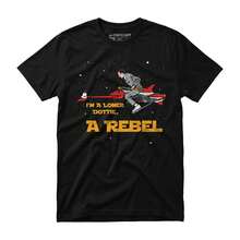 Soy una Dottie Solitaria, una Rebelde - Camiseta Unisex - Pee Wee's Big Adventure, Y2k - Negro - Ver 1