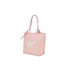 Mcm Himmel Lauretos Collection Fully Embroidered Ladies Shoulder Bag MWPESAC02P6001 - Cherry Blossom Pink MWPESAC02P6001 - View 2