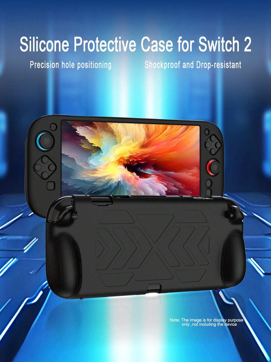 相容於 Switch 2,防滑保護殼,舒適握感適合長時間遊玩,防滑、防汗、防刮,提升遊戲控制與體驗 - 查看 1