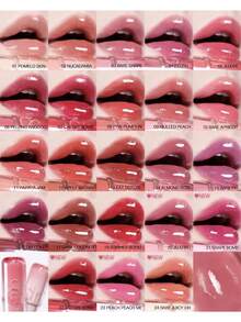 Rom&nd Romand THE JUICY LASTING TINT 10 BARE AP 水光果凍唇釉，不黏膩、可疊擦、輕盈、持久，斜角刷頭，上鏡光澤，不易褪色，不沾染，K-Beauty，Olive Young，禮物，3.5g/0.12oz - 10 BARE APRICOT - 查看 5