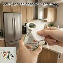 2pcs(1pc Can Opener + 1pc Lanyard) 3D Printed Can Opener, Portable Lightweight Can Opener, Compact Pocket Can Opener, Durable Can Opener For Canned Beverages, Outdoor Camping Travel Bar Kitchen Gadget Accessory - View 11