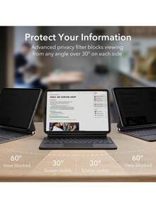 Yezodawee 3片裝類紙螢幕保護貼，相容 iPad 2024/Pad SE/平板電腦/Honor 平板，類紙繪圖膜，相容 Galaxy Tab，高靈敏度軟膜，相容 MatePad Air，防眩光 - 3件 - 查看 3